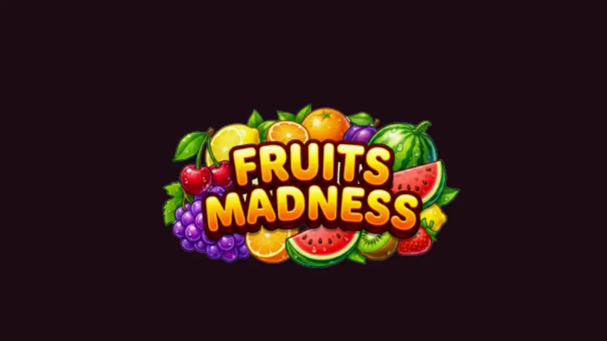 Tampilan visual slot Fruits Madness dengan simbol buah yang cerah